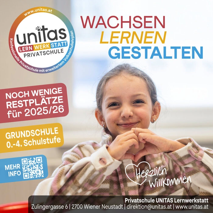 Privatschule UNITAS Lernwerkstatt - Restplätze